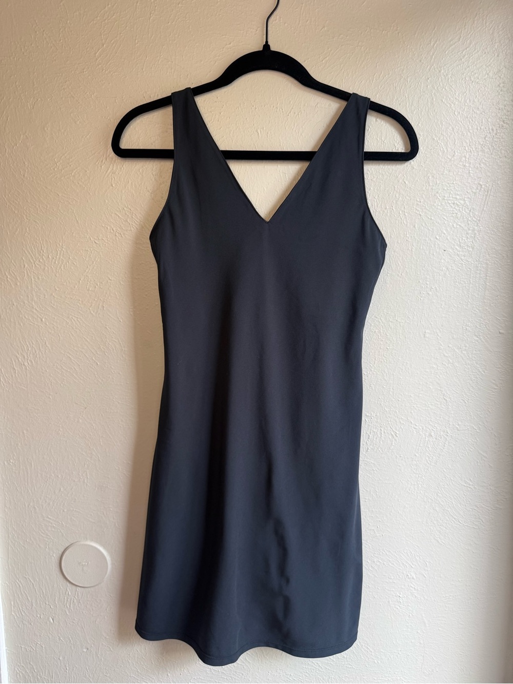 Abercrombie & Fitch Black V-Neck Mini Dress